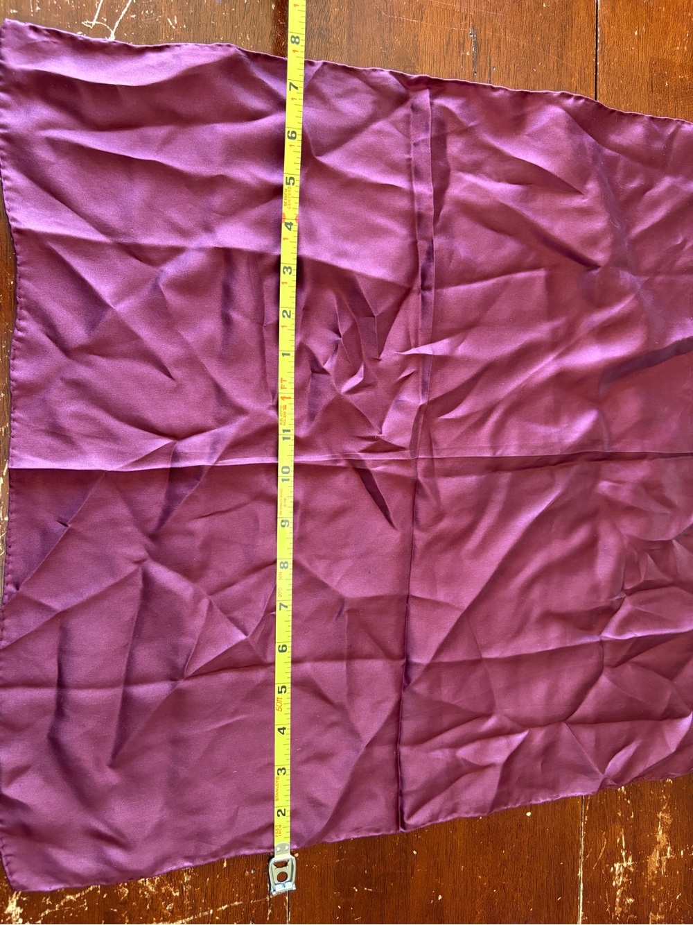 Vintage Ashear Mens Silk Pocket Square Scarf